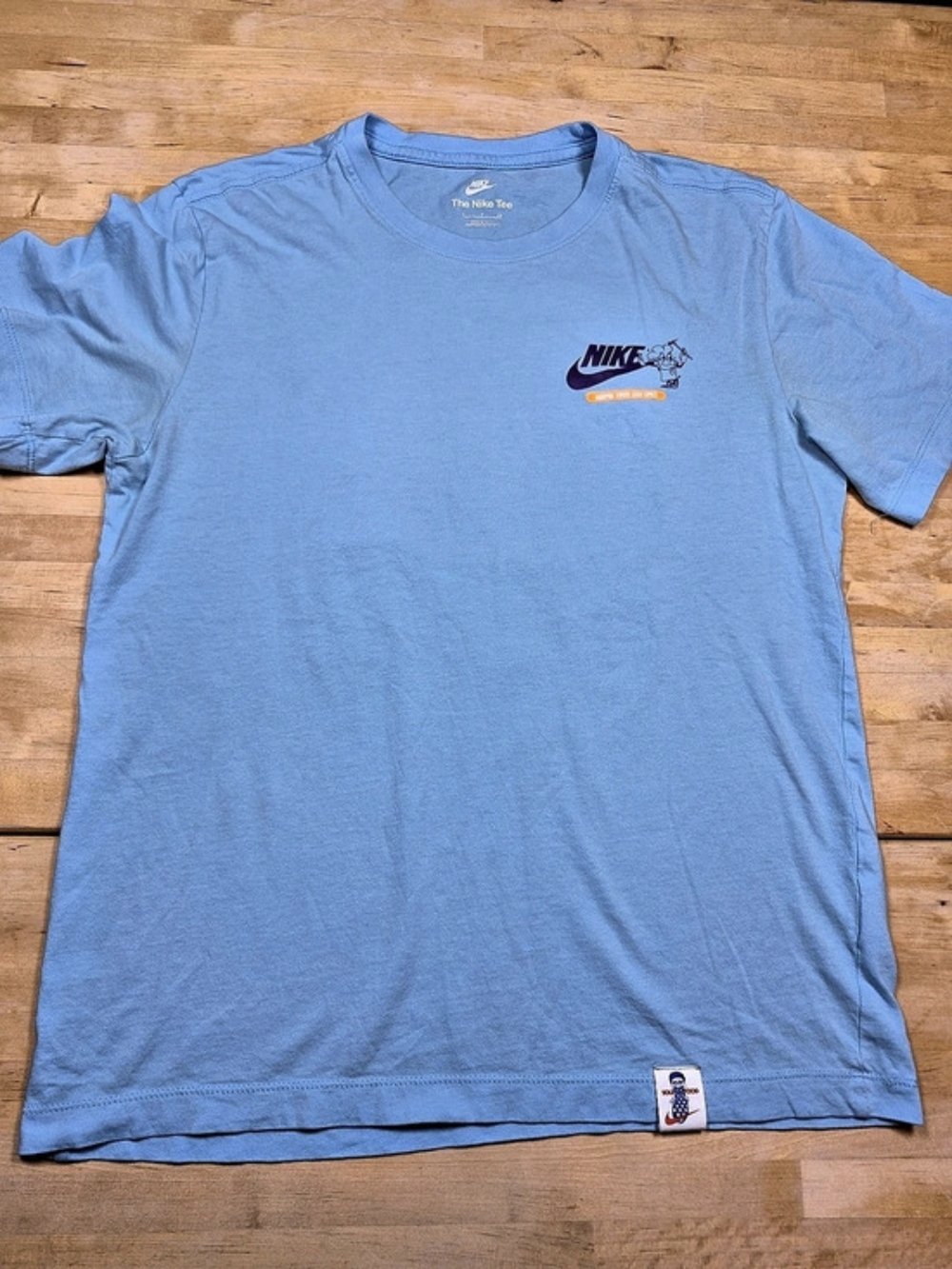 Nike Sole Food Graphic T-Shirt Blue